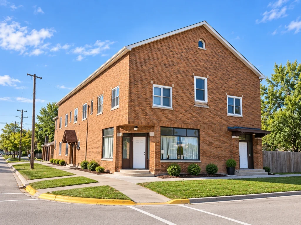 1236 Park Avenue, North Chicago — a Castlewood apartment building with eight one-bedroom apartments