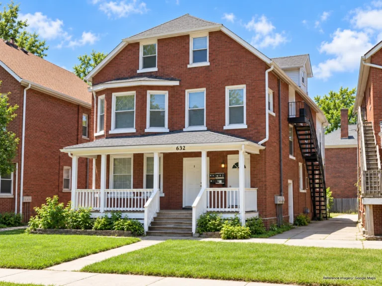 632 N County, Waukegan, Illinois, owned and rented by Castlewood Properties.