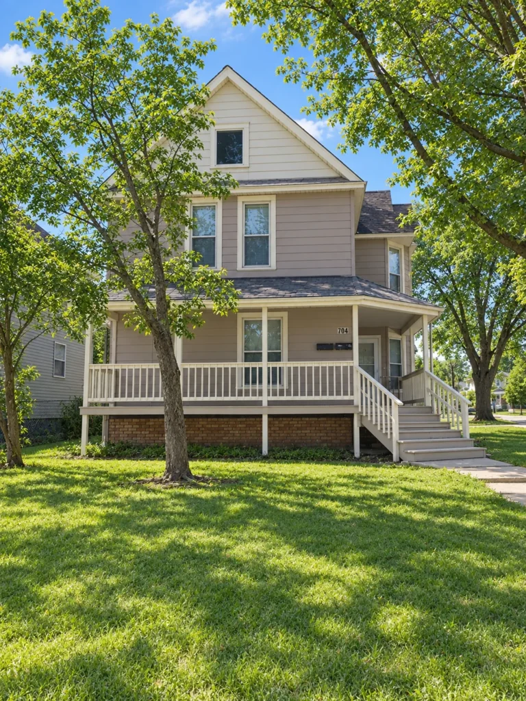 704 Lenox, Waukegan, Illinois. A Castlewood Properties rental building.