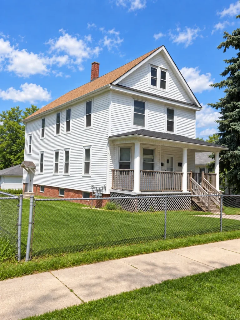844 McAlister, Waukegan, Illinois, owned and rented by Castlewood Properties.
